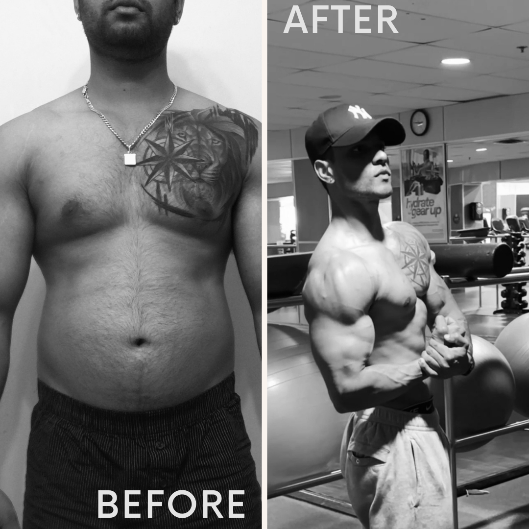 Neutral fitness Before and After